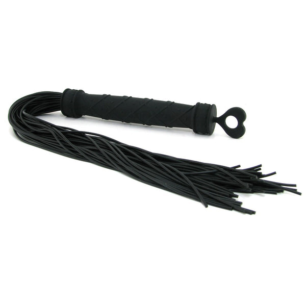 Black Silicone Whip