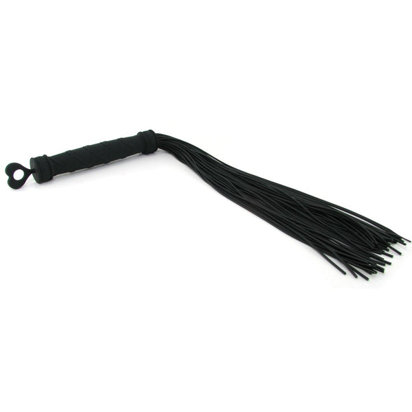 Black Silicone Flogger / Whip, image 3