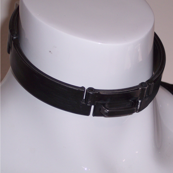 Brushed Black Aluminum Slave collar, image 2