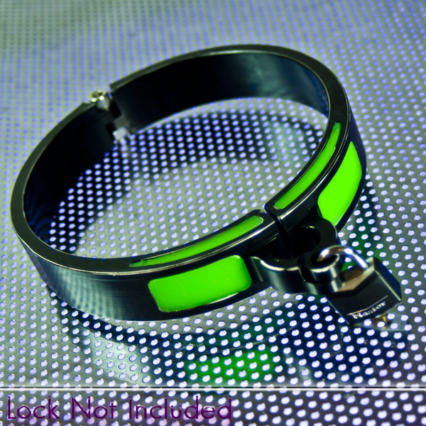 Green Cyber Slave Collar